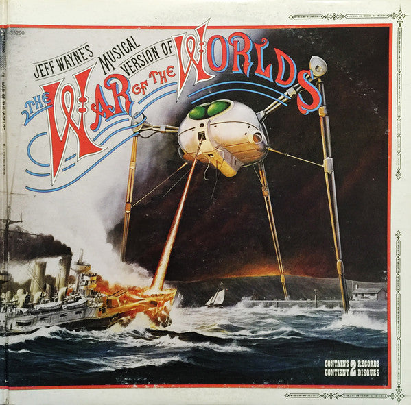 JEFF WAYNE – The War of the Worlds .1978, Rock, Prog, Stage & Screen (vinyl)