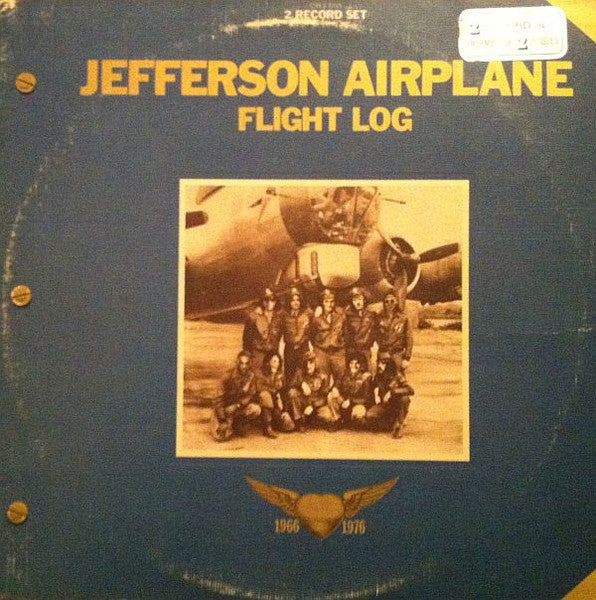 Jefferson Airplane – Flight Log  2lps - Folk Rock, Rock & Roll, Psychedelic Rock (vinyl) cover issues