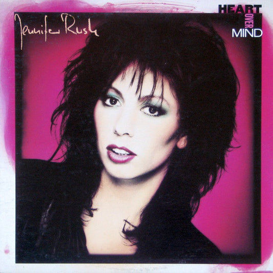 Jennifer Rush ‎– Heart Over Mind - 1987- Pop Rock, Synth-pop (Vinyl)