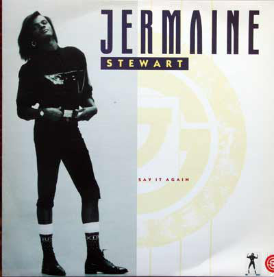 Jermaine Stewart ‎– Say It Again - 1988 - Synth-pop (12" vinyl)