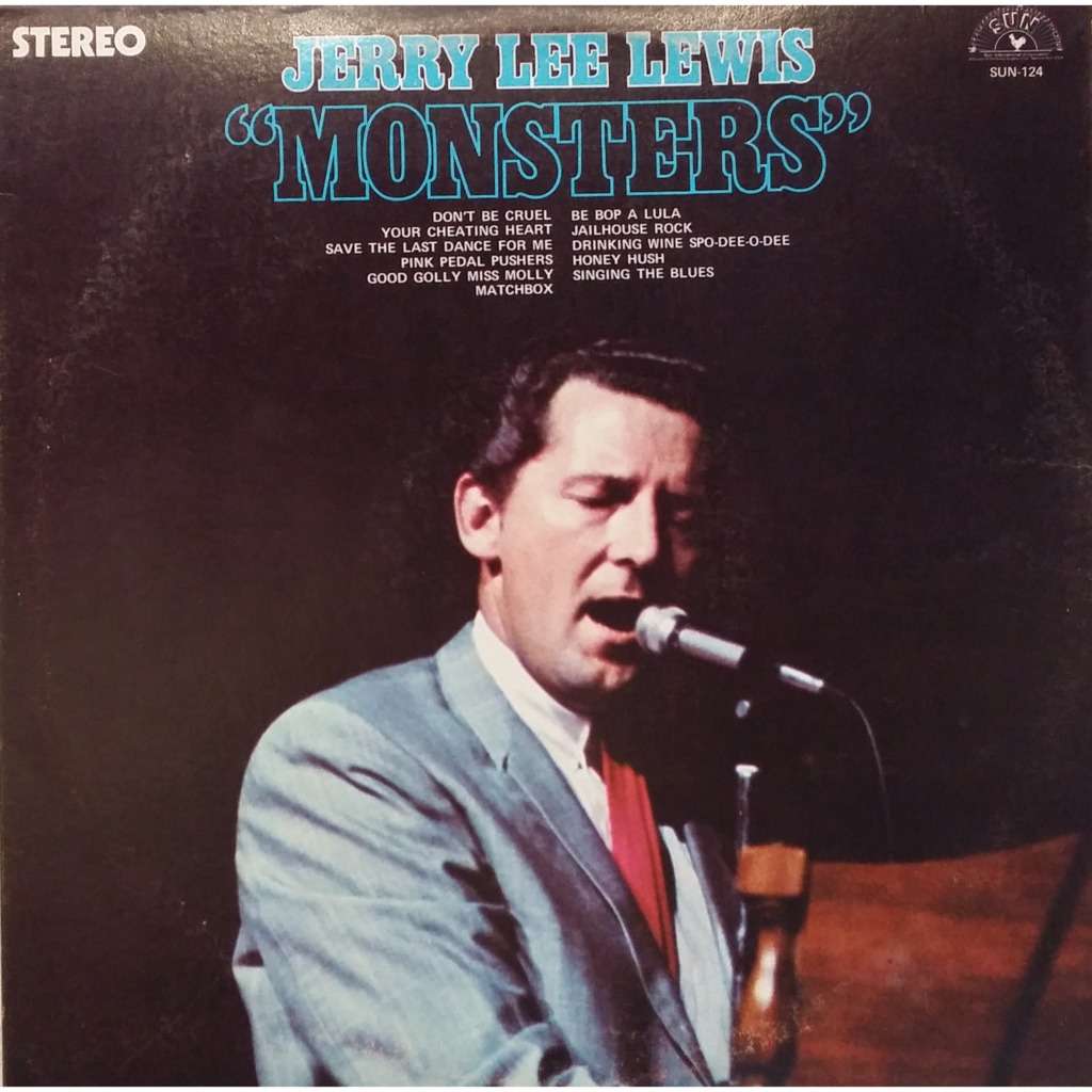 Jerry Lee Lewis ‎– Monsters - 1971-  Rock & Roll, Country (vinyl)