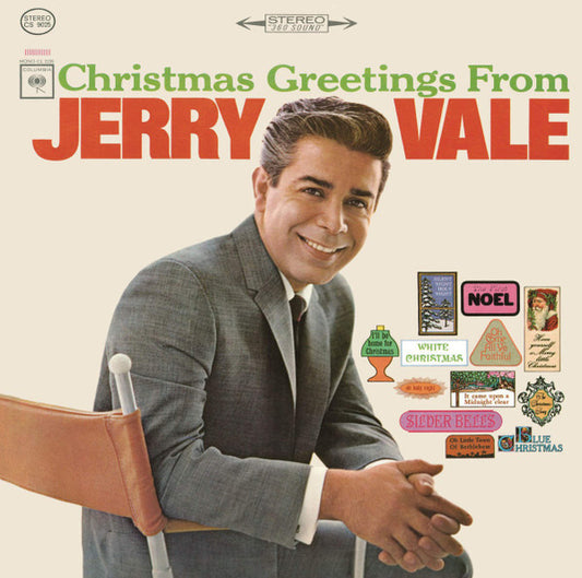 Jerry Vale – Christmas Greetings From Jerry Vale - 1964 Vocal, Holiday Christmas ( VInyl) Stereo