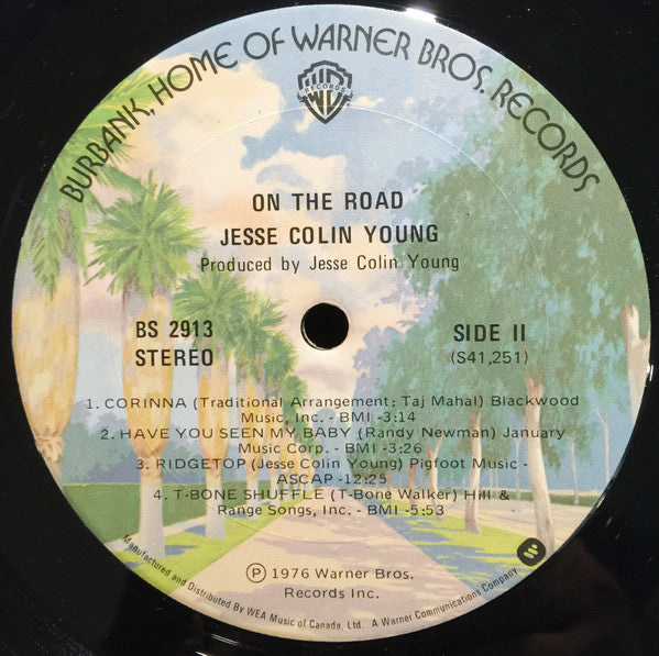Jesse Colin Young – On The Road 1976-	Rock, Blues, Folk, World, & Country Style: Blues Rock, Country Rock, Folk Rock, Classic Rock (Vinyl)
