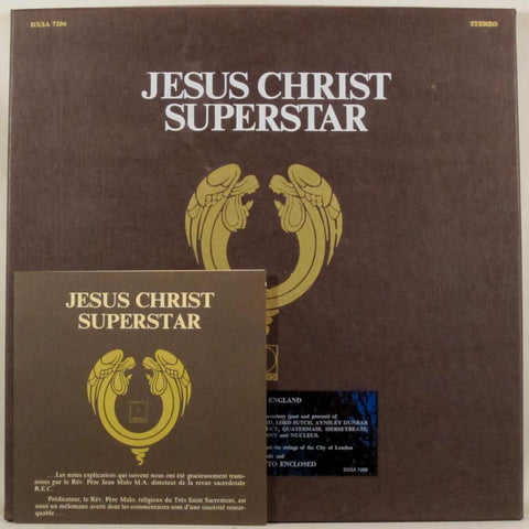 Jesus Christ Superstar A Rock Opera 2 LP Box set - like new (vinyl set)