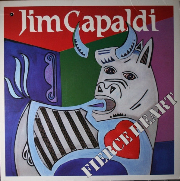 Jim Capaldi – Fierce Heart - 1983-Rock Style:Blues Rock, Rock & Roll, Classic Rock (vinyl)