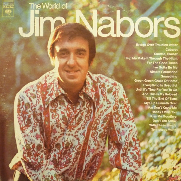 Jim Nabors – The World Of Jim Nabors 2 lp set - 1973 Genre: Jazz, Pop, Classical Style: Vocal, Ballad ( New Vinyl )