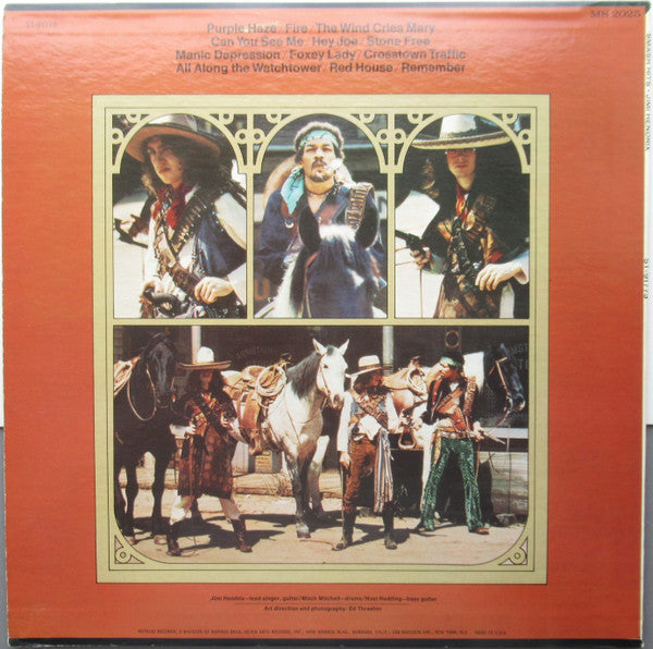 Jimi Hendrix Experience  Smash Hits - 1969-	Psychedelic Rock, Classic Rock - Club Edition, Reissue (Excellent Vinyl)