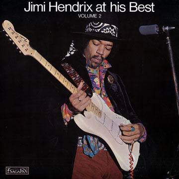Jimi Hendrix – Jimi Hendrix At His Best (Volume 2) 1972- Blues Rock, Psychedelic Rock (UK Import Vinyl)