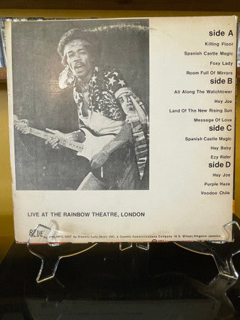 Jimi Hendrix – Jimi Inside The Rainbow 1980 - 2LPs Blues Rock, Psychedelic Rock, Classic Rock (Unofficial ReleaseJamaca))