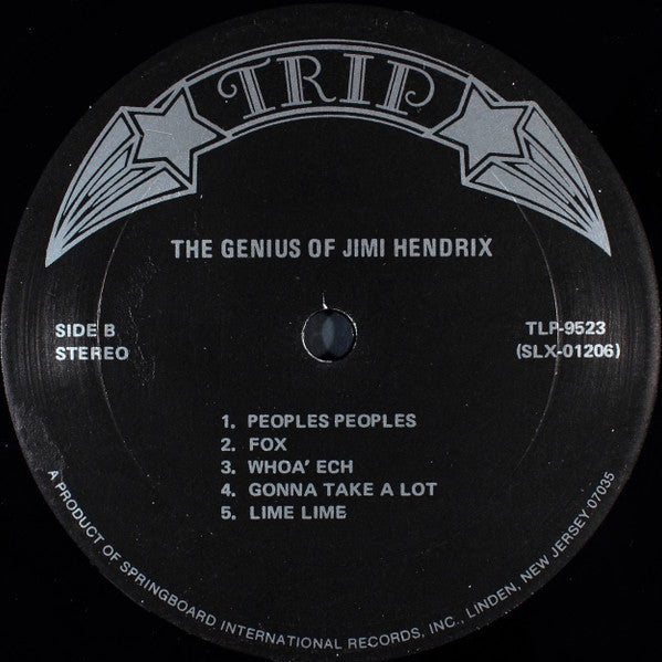 Jimi Hendrix – The Genius Of Jimi Hendrix 1974 Genre: Rock, Funk / Soul, Blues Style: Blues Rock, Soul, Electric Blues, Psychedelic Rock, Hard Rock (Vinyl)