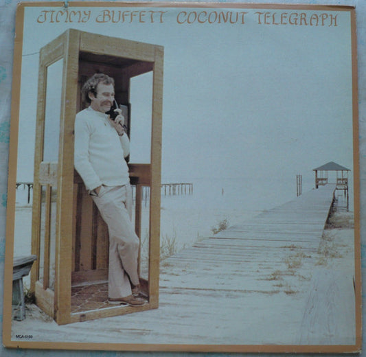 Jimmy Buffett ‎– Coconut Telegraph - 1980-Country Rock, Classic Rock, Folk Rock, (vinyl)