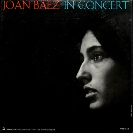 Joan Baez ‎– In Concert  - 1962 - Folk Rock (vinyl) Near Mint Copy !