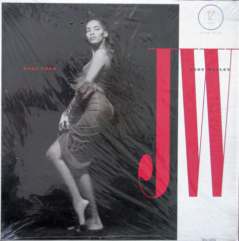 Jody Watley ‎– Real Love - 1989- RnB/Swing, Synth-pop (12", 33 ⅓ RPM  vinyl)