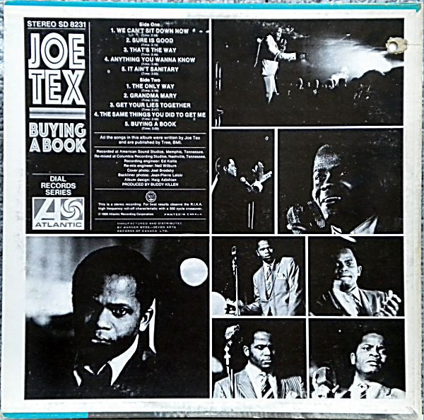 Joe Tex Buying A Book - 1969-Funk / Soul ( Vinyl )