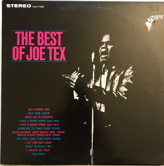 Joe Tex – The Best Of Joe Tex - 1965-	Funk / Soul, Pop Style:Soul, Vocal (Vinyl)