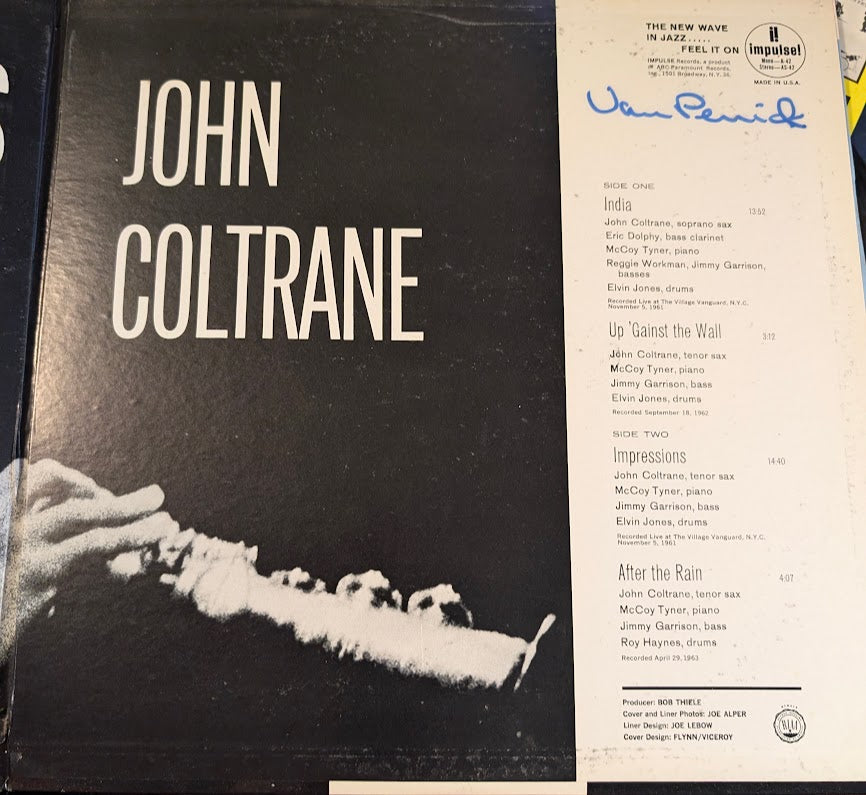 John Coltrane – Impressions 1963-Free Jazz, Post Bop, Modal ( Very Rare Vinyl )