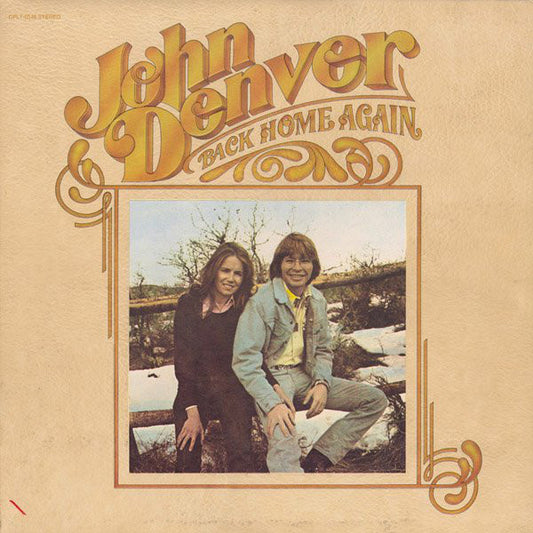 John Denver ‎– Back Home Again -1974- Folk Rock (vinyl)  UK Import