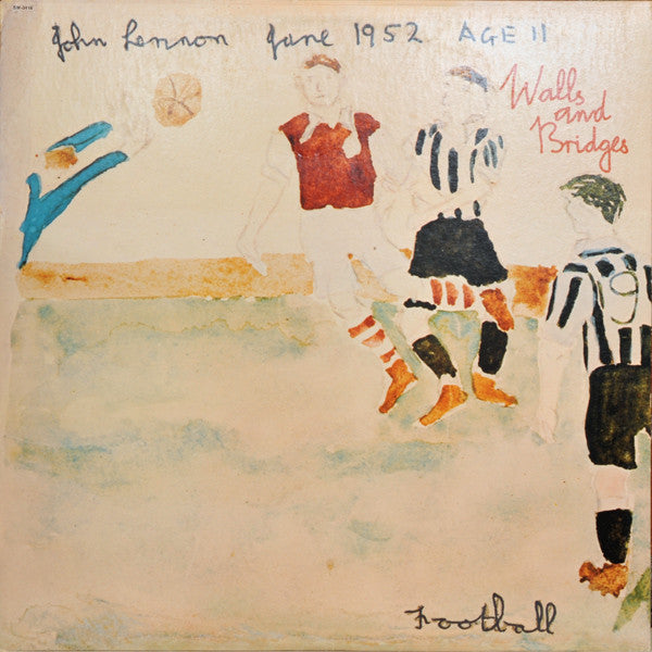 John Lennon ‎– Walls And Bridges - 1974- Folk Rock, Pop Rock (vinyl)