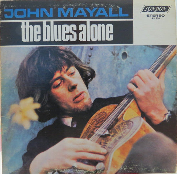 John Mayall The Blues Alone - 1967-	Electric Blues, Blues Rock, Chicago Blues, Piano Blues, Harmonica Blues (Clearnce Vinyl)