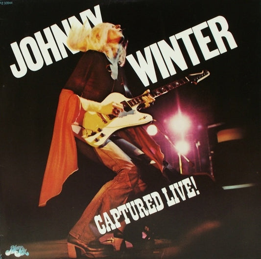 Johnny Winter – Captured Live! 1976-Blues Rock, Electric Blues ( VInyl)