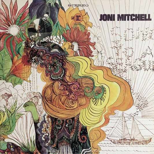 Joni Mitchell ‎–Song To A Seagull- 1968- Folk Rock (vinyl)