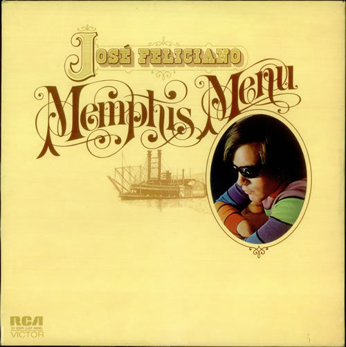 José Feliciano ‎– Memphis Menu -1972-  Soft Rock (vinyl)
