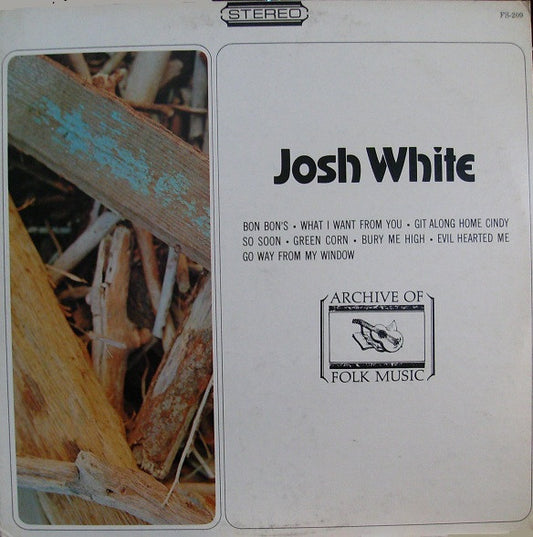 Josh White Josh White - 1967-Country Blues ( vinyl ) Mint