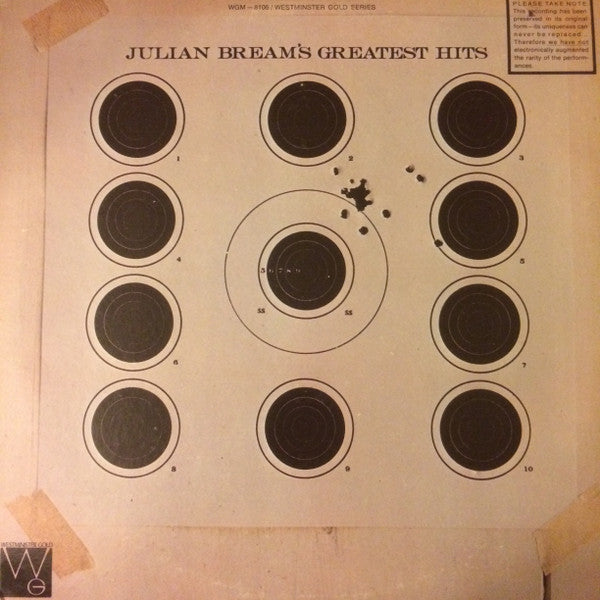 Julian Bream – Julian Bream’s Greatest Hits (Classical / Guitar, Vinyl LP) WGS-8106