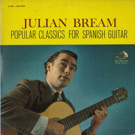 Julian Bream ‎– Popular Classics For Spanish Guitar -Contemporary, Classical -German Import (vinyl)