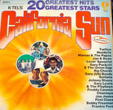 K-Tel's California Sun -1976- Rock , Surf, Pop Rock (vinyl) Lovin' Spoonfull , Jan and Dean, Mamas & The Papas +