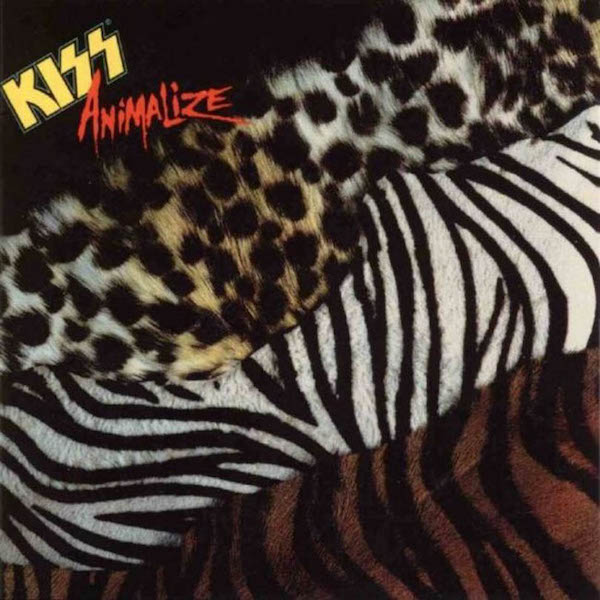 Kiss- Animalize -1984 Hard Rock Glam (vinyl)  Awesome Copy Near Mint !
