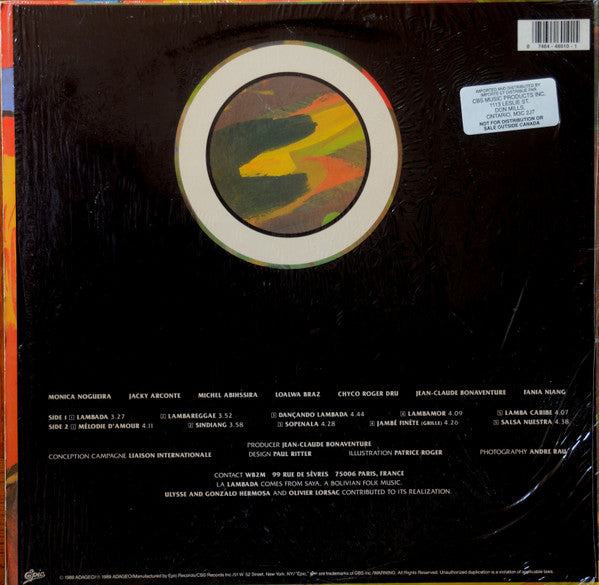 Kaoma – Worldbeat - 1989-Latin Style: Batucada, Samba, Lambada (Vinyl) Mint