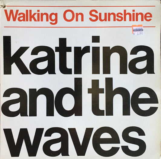 Katrina And The Waves – Walking On Sunshine -1983-	Rock, Pop ( vinyl )