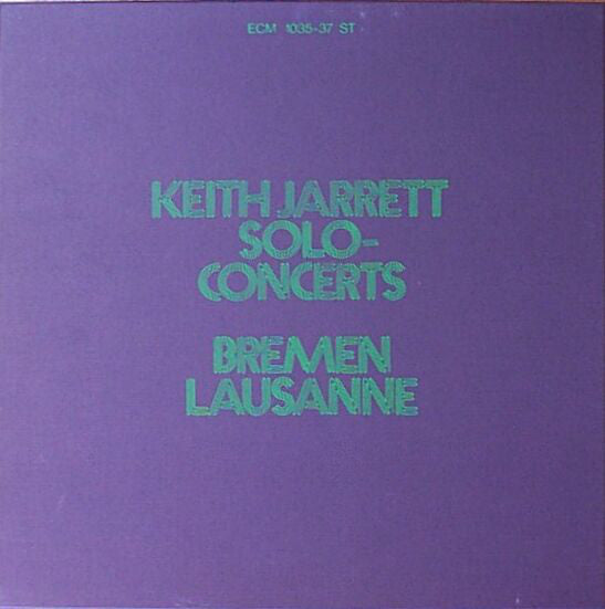 Keith Jarrett ‎– Solo Concerts: Bremen / Lausanne -1973 ( 3 lps ) Jazz (vinyl) NM
