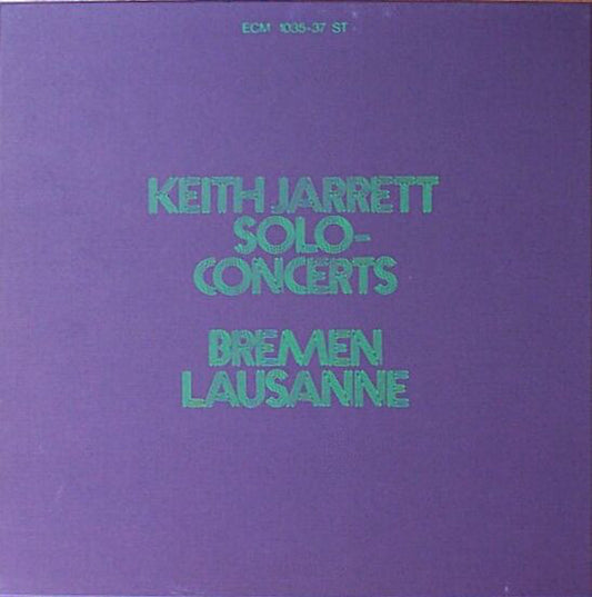 Keith Jarrett ‎– Solo Concerts: Bremen / Lausanne -1973 ( 3 lps ) Jazz (vinyl) NM