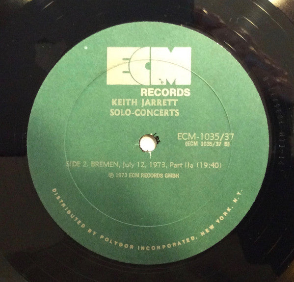 Keith Jarrett ‎– Solo Concerts: Bremen / Lausanne -1973 ( 3 lps ) Jazz (vinyl) NM