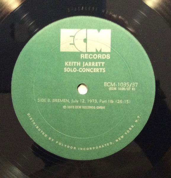 Keith Jarrett ‎– Solo Concerts: Bremen / Lausanne -1973 ( 3 lps ) Jazz (vinyl) NM