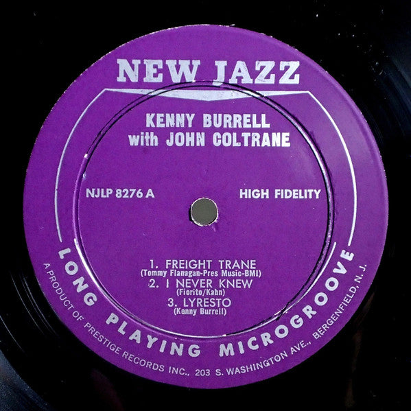 Kenny Burrell & John Coltrane - 1963-Jazz Style: Hard Bop (Rare Vinyl) Near Mint