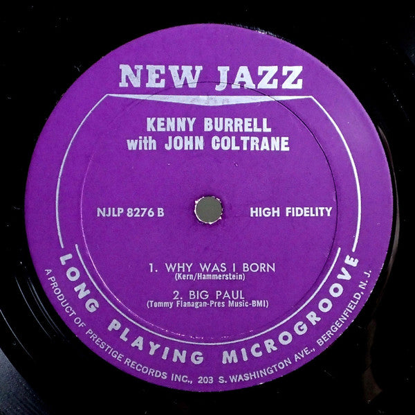 Kenny Burrell & John Coltrane - 1963-Jazz Style: Hard Bop (Rare Vinyl) Near Mint