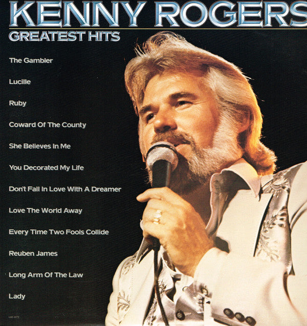 Kenny Rogers ‎– Greatest Hits- 1980 -  Country Rock, Ballad (clearance vinyl) *Overstocked