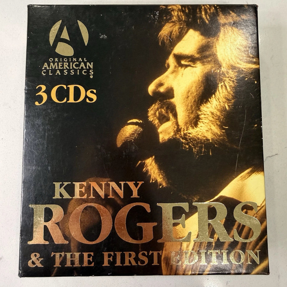 Kenny Rogers & The First Edition Original American Classics 3CD Country Box Set
