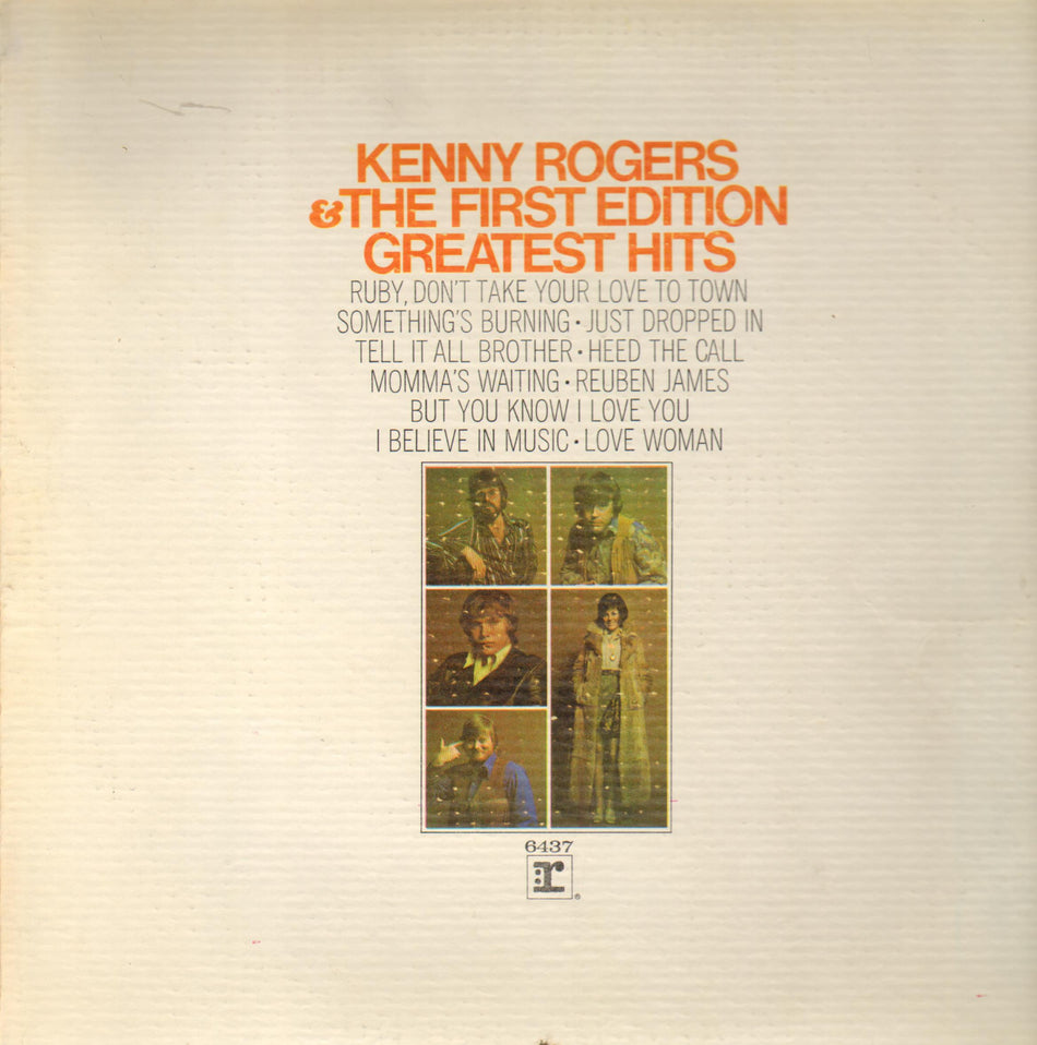Kenny Rogers and the First Edition, Greatest Hits -1971 Country Rock (Vinyl)