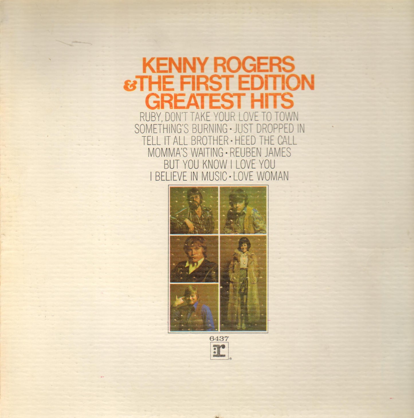 Kenny Rogers and the First Edition, Greatest Hits -1971 Country Rock ( Clearance Vinyl) BARGAIN BIN