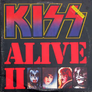 Kiss – Alive II - 1977 -Hard Rock, Pop Rock, Classic Rock - (vinyl). 2lps