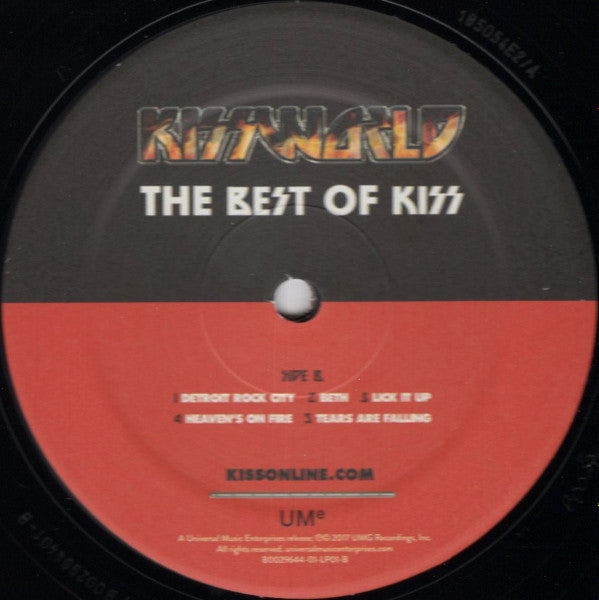Kiss – Kissworld (The Best Of Kiss) 2 LP SET- 2019-Hard Rock, Glam, Heavy Metal (vinyl) Near Mint