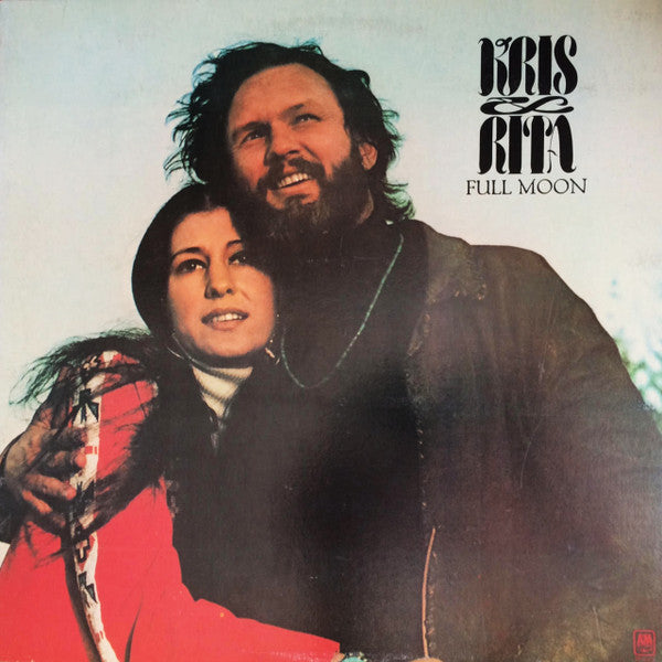 Kris Kristofferson & Rita Coolidge - Full Moon - 1973 pop Rock  ( Vinyl )