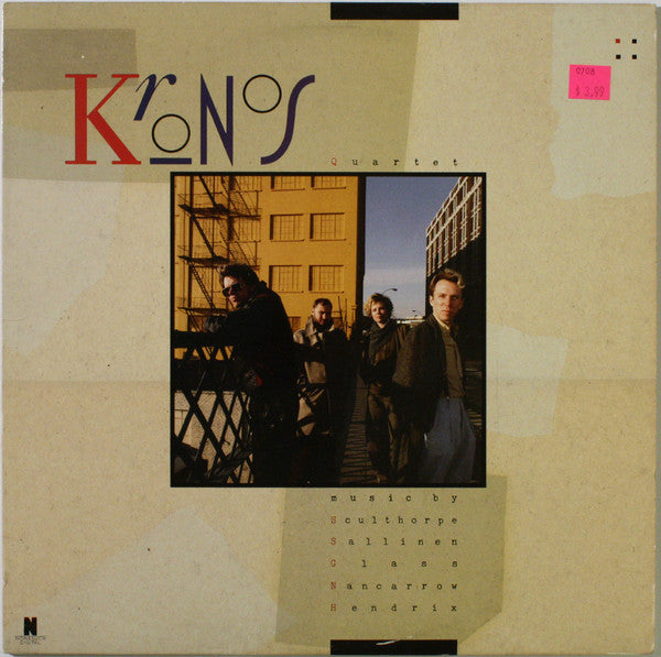 Kronos Quartet ‎– Kronos Quartet - 1986-Contemporary, Post-Modern (vinyl)
