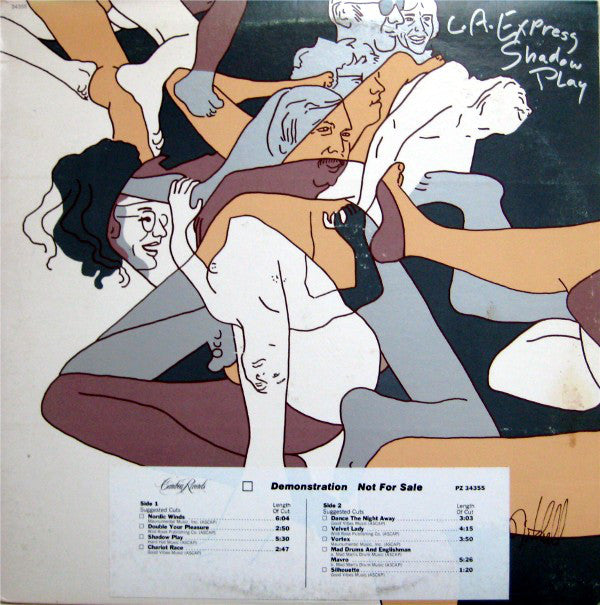 L.A. Express ‎– Shadow Play- 1976 - Fusion, Jazz-Funk (vinyl)