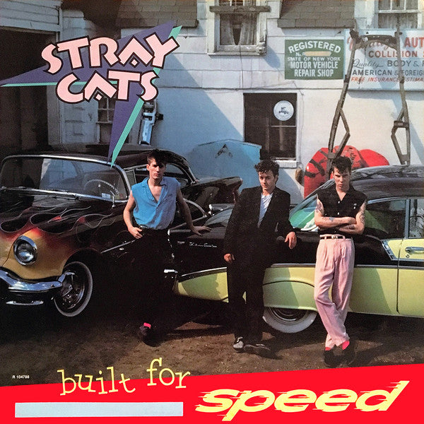 Stray Cats – Built For Speed – 1982 – Rockabilly (vinyl lp)