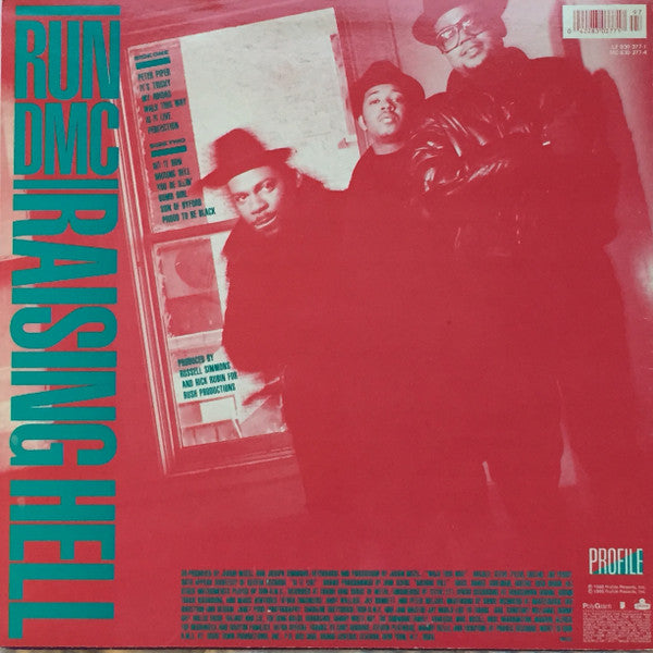 Run-DMC – Raising Hell – 1986 – Hip Hop (vinyl lp) – Retro